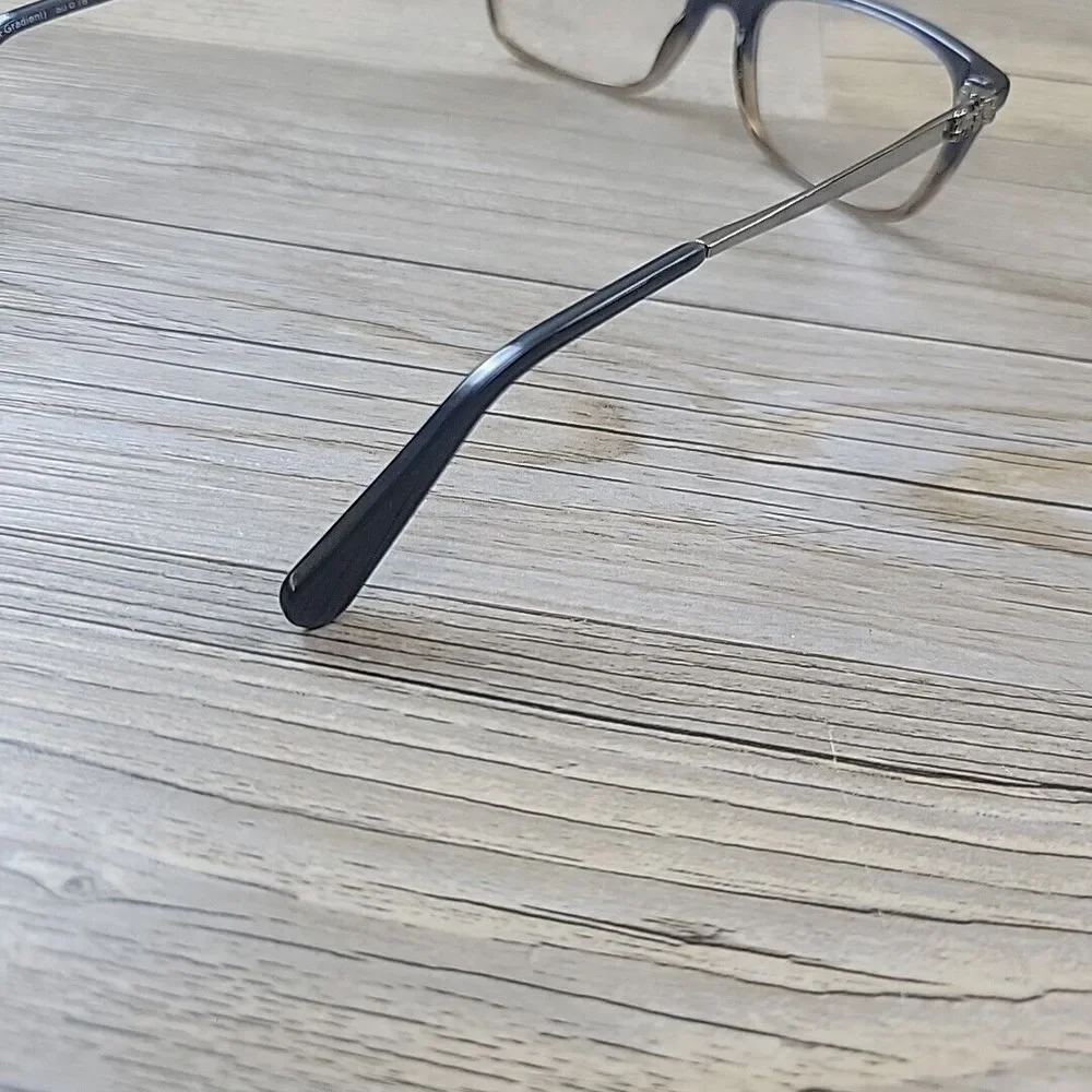 Coach HC 6110 5489 Denim Taupe Glitter Gradient Eyeglasses FRAMES ONLY 50-16-140